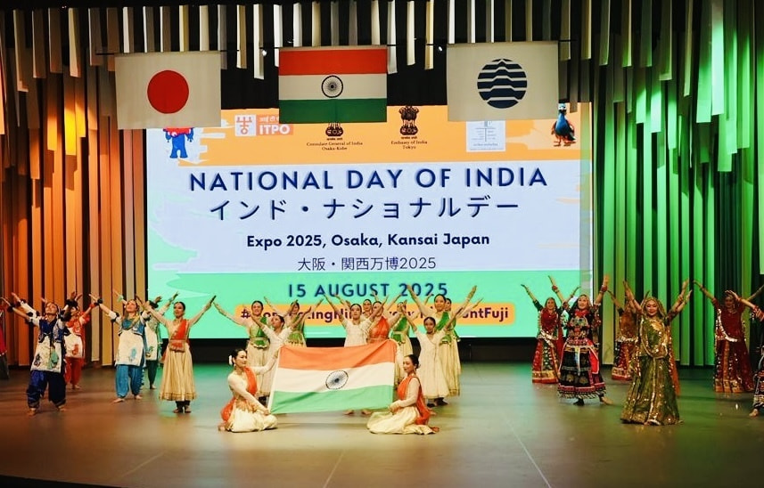 大阪万博でカタックダンスbyカダムジャパン